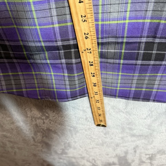 Dixxon Flannel Company The Glowy Hole Long Sleeve Purple Flannel Men's Large NWT - Picture 8 of 9